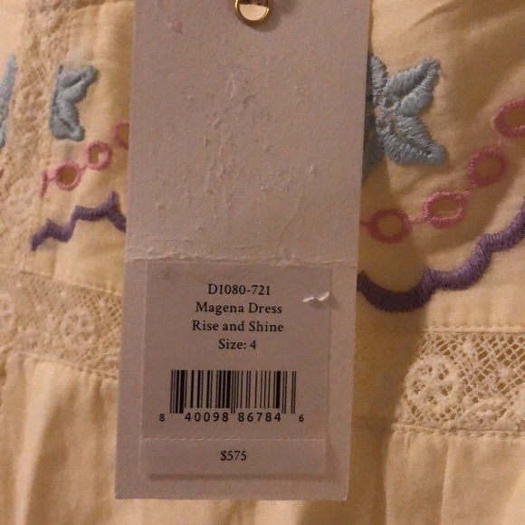 NWT Loveshackfancy Magena dress size 4 - Picture 5 of 7